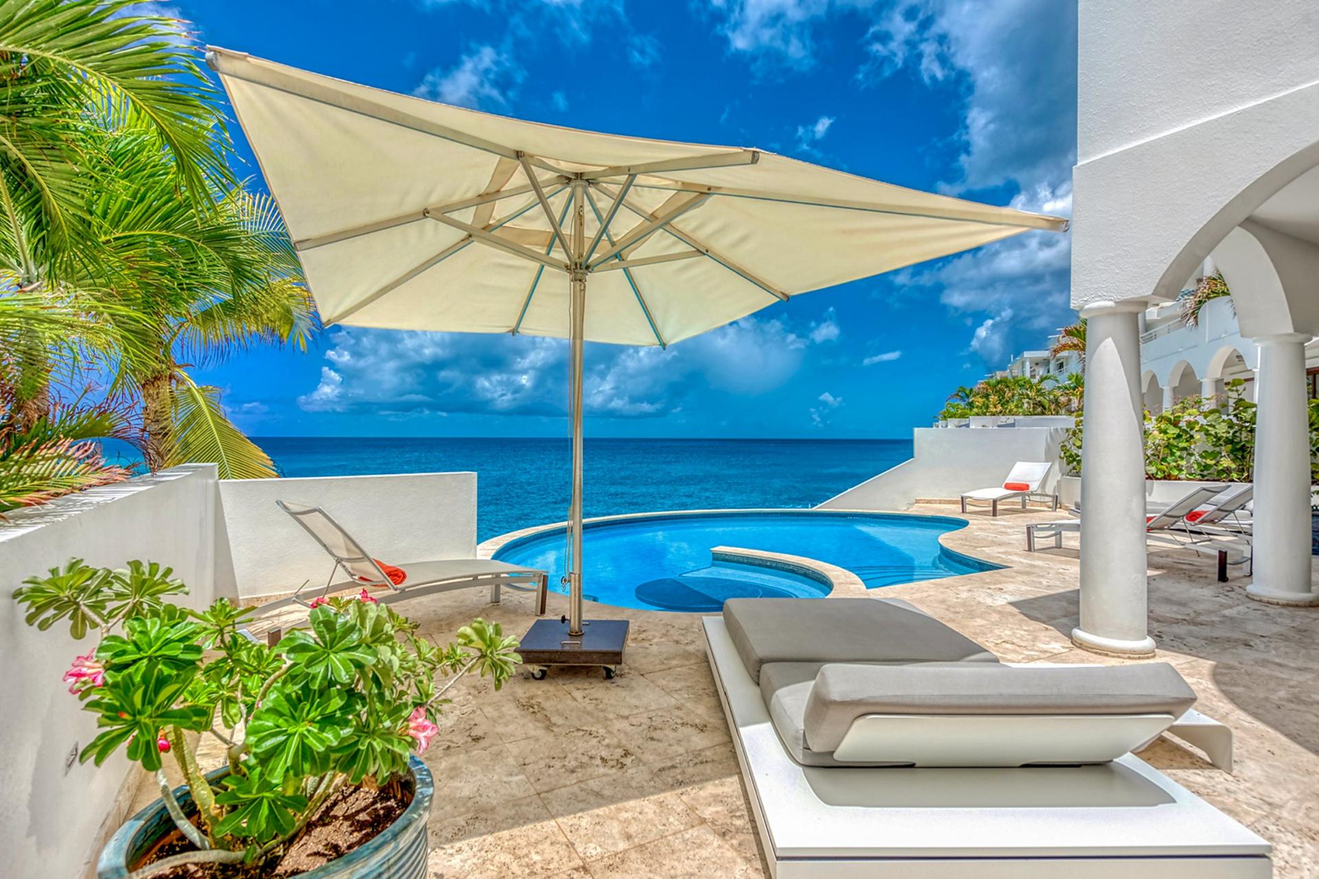 Pool Villa rental St Martin - Swimmin pool